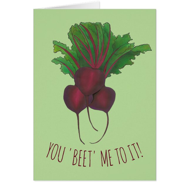 Tu Me Beet (Beat) À Il Rouge Beets Bunde Foie (Devant)