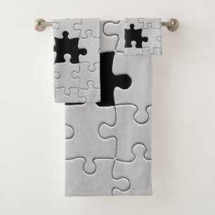 Tu Me Complètes Romantique Puzzle Noir et Blanc