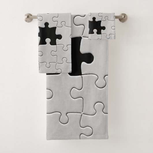 Tu Me Complètes Romantique Puzzle Noir et Blanc (En situation)