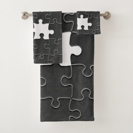 Tu Me Complètes Romantique Puzzle Noir et Blanc (En situation)