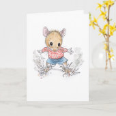 Tu me fais exploser les chaussettes ! Carte de voe (Fleur jaune)