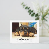 Tu me manque carte postale (Debout devant)