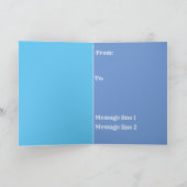 Tu Me Manques, Carte De Voeux Pliée (Intérieur)