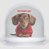 Tu Me Manques Dachshund (Avant)