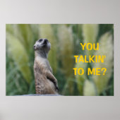 TU ME PARLES ? - affiche / impression (Devant)