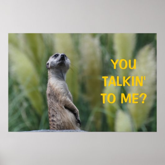 TU ME PARLES ? - affiche / impression (Devant)