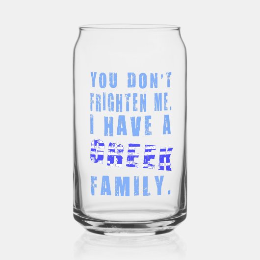 Tu ne me fais pas peur, j'ai une famille grecque (Recto)