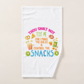 Tu Ne Me Testeras Pas Car Je Fais Les Règles (Serviette à main)