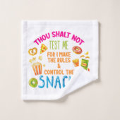 Tu Ne Me Testeras Pas Car Je Fais Les Règles (Gant de toilette)