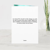 Tu n'es pas le meilleur fils du monde. Carte (Dos)