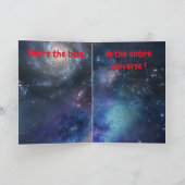 Tu n'es pas le meilleur petit ami du monde. Carte (Intérieur)