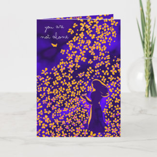 Tu n'es pas seul - Une carte de foi