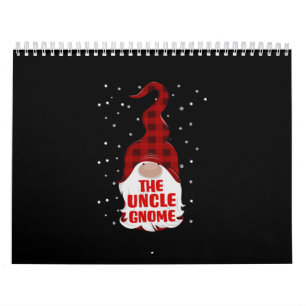 Tu oom Gnome kerstfamilie komt overeen met Gift Re Kalender