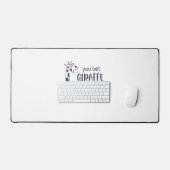 Tu paries Giraffe Je suis mignonne (Clavier et souris)