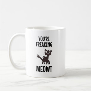 Tu te fous de la Mug de café Meowt