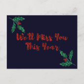 Tu vas manquer la carte de vacances pour la danse  (Devant)