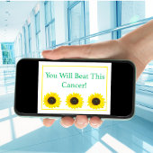 Tu Verras Ce Cancer ! Carte Sunflower