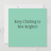 Tu Veux Ça ! Carte de voeux de chèvre blanche (Dos)