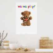 "Tu veux jouer ?" Affiche (Cuisine)