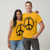 Tu veux une paix de moi T-shirt (Unisexe)