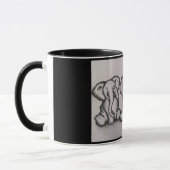 Tu Vois, Écoute, Ne Parle Pas De Mug D'Éléphant Ma (Gauche)
