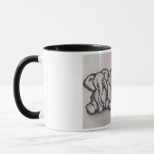Tu Vois, Écoute, Ne Parle Pas De Mug D'Éléphant Ma (Gauche)