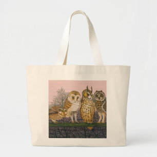 Tu-whit Tu-whooing Grote Tote Bag