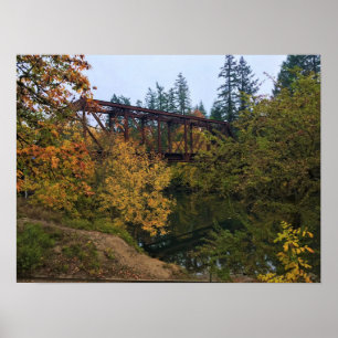 Tualatin River, Oregon Poster