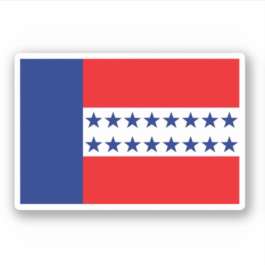 Tuamotu-eilanden Sticker (Voorkant)
