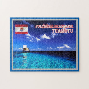 Tuamotu - Frans-Polynesië - Panorama - Legpuzzel