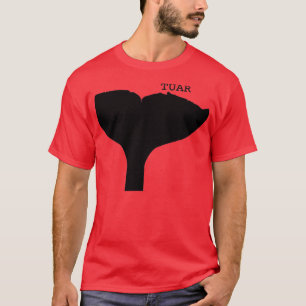 TUAR de sluitvlokken van de walvissen T-shirt