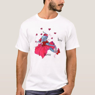 Tu'ar-tsen Ada-ada (shirt van de hartpuppy) T-shirt