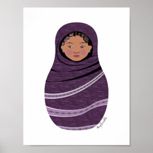 Tuareg Matroesjka Poster