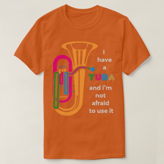 Tuba 2 t-shirt (Design voorkant)