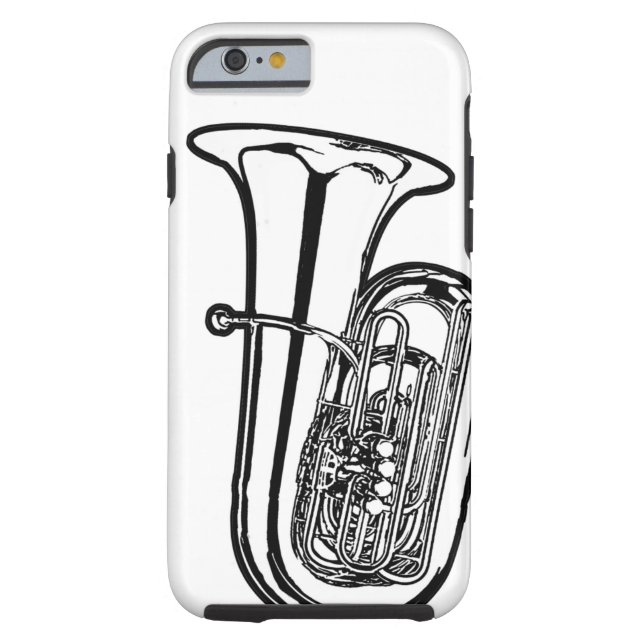 Tuba Adorned iPhone 6 hoesje (Achterkant)