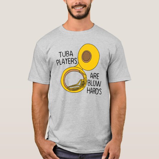Tuba Blow Hards T-shirt (Voorkant)