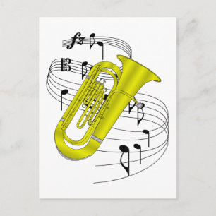 Tuba Briefkaart