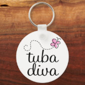 Tuba Diva Sleutelhanger (Voorkant)