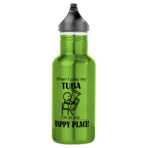 Tuba Happy Place Waterfles
