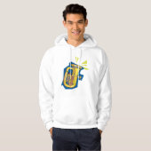 Tuba Instrument Mannen Hoodie (Voorkant volledig)
