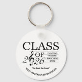 TUBA Klasse van 2026 Marching Band Sleutelhanger (Voorkant)