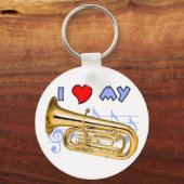 Tuba Love Sleutelhanger (Voorkant)