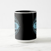 Tuba Music Note Circle Mug Mok (Midden)