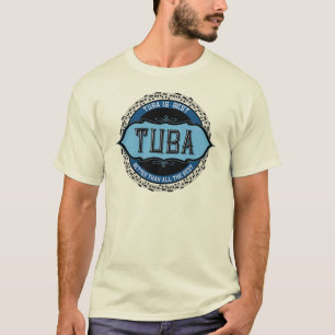 Tuba Music Note Circle T-shirt