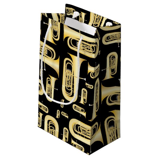 Tuba Musician Band Teacher Medium Cadeau Sac (Dos Angle)