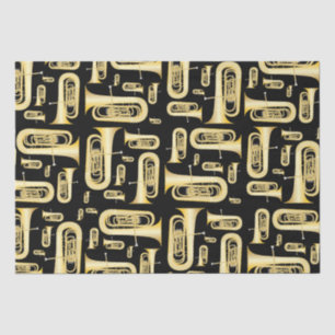 Tuba Musician Band Teacher Tissue Paper Tissuepapier