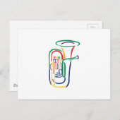 Tuba-overzicht Briefkaart (Voorkant / Achterkant)