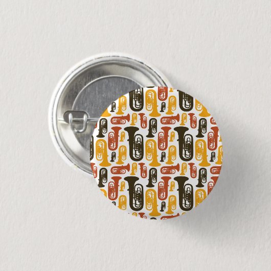 Tuba Pattern Button (Voorkant /achterkant)