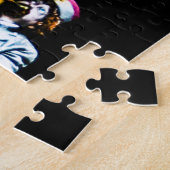 Tuba Player- en Singer-Muzieknoten Legpuzzel (Zijkant)