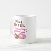 Tuba Player Funny Gift Koffiemok (Voorkant links)